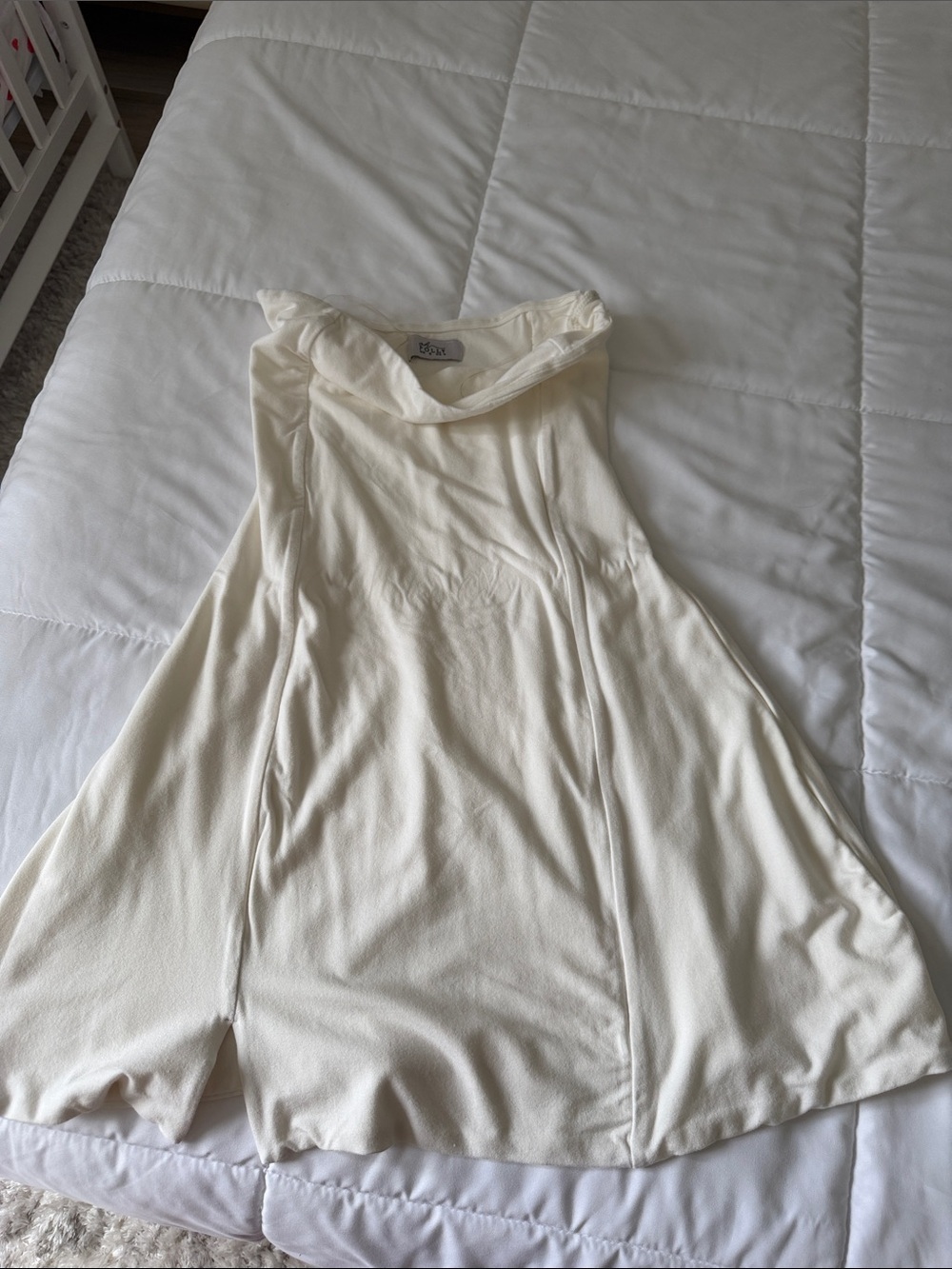 Oh Polly Cream Draped Cowl Neck Camisole